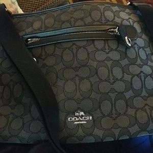 Coach file crossbody bag